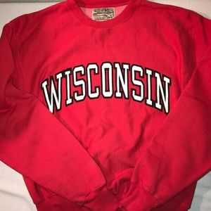 Women’s Wisconsin badger crewneck